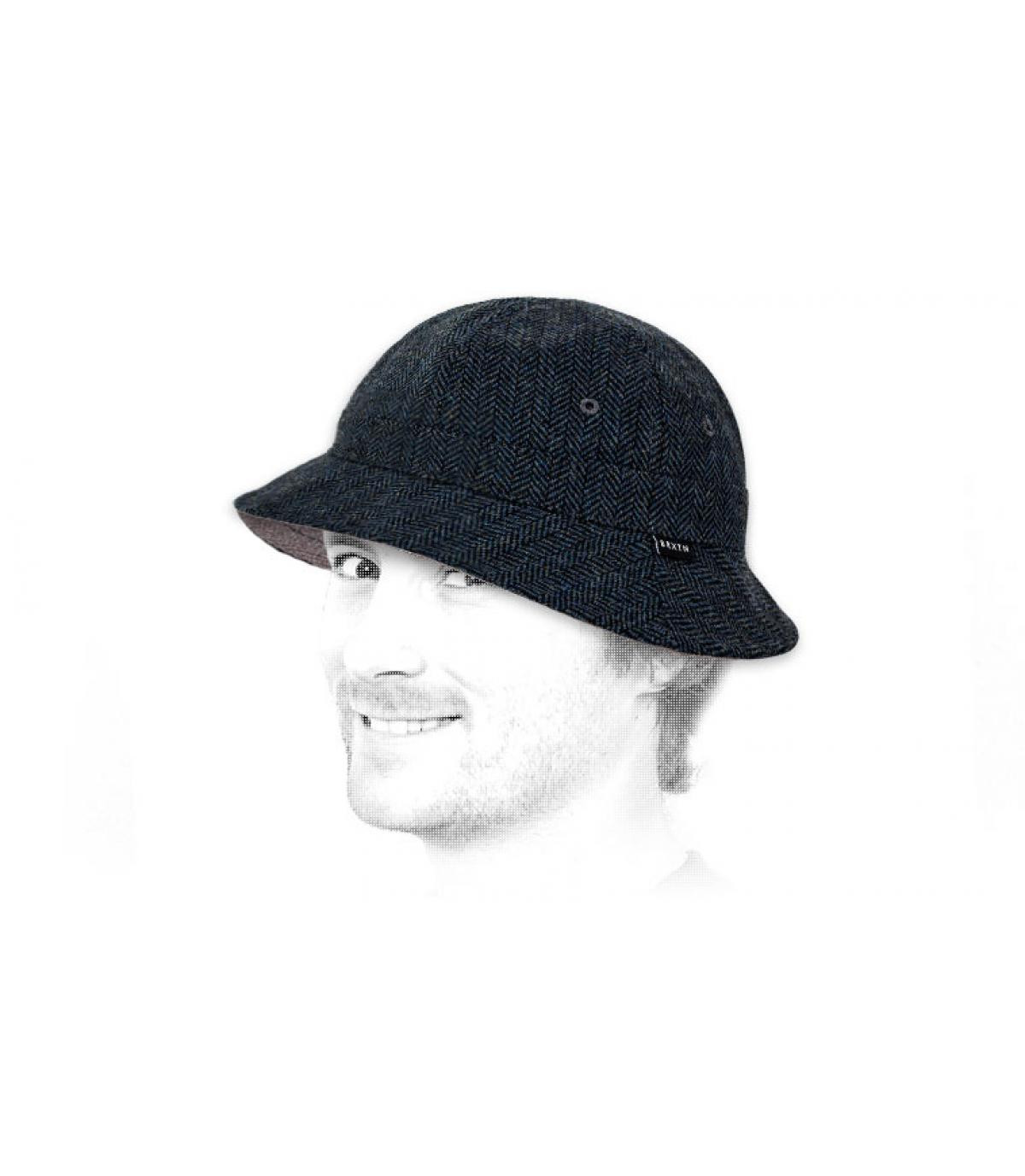 Brixton navy bucket hat